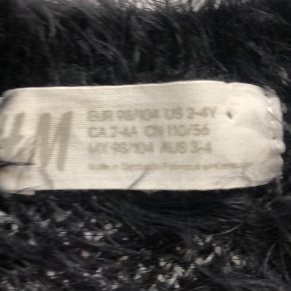 H&M Fluffy Polka Dot Sweater, Size 2-4 Years - Picture 5 of 5